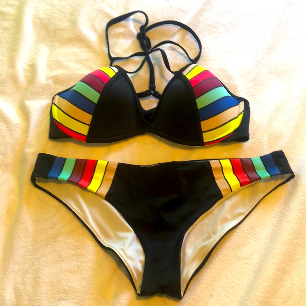 Super fun strappy bikini